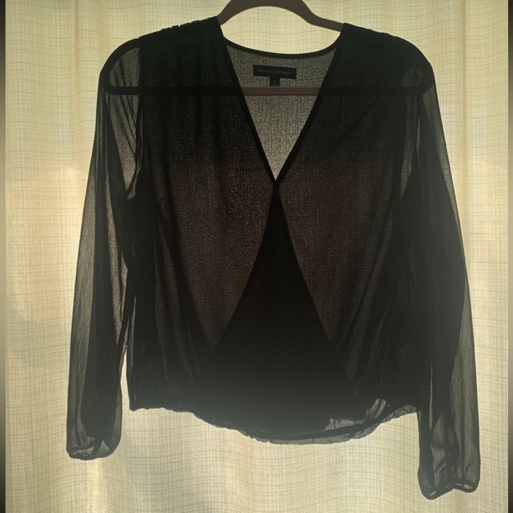 Semi Sheer Blouse
